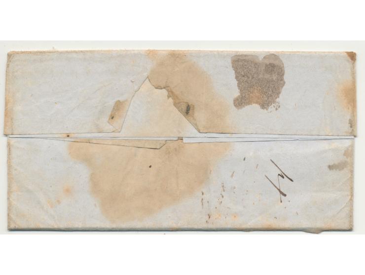 1. Schleswig-Holsteinischer Krieg 1848 bis 1951: Faltbrief an den deutschen Kriegsgefangenen Anton Franzen (aus Neumünster, F