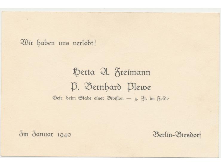 Brief mit Ortswerbestempel&nbsp; Oberkirch (Baden)&nbsp; 7.2.40&nbsp; an einen deutschen Kriegsgefangenen in Frankreich &nbsp