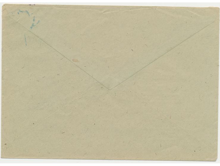 Brief der Kreissparkasse Nordhausen mit Stempel Ilfeld (Südharz) 6.11.45 und violetter L1 "gebühr bezahlt", im Landkreis Nord