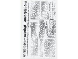 Brief mit Ortswerbestempel&nbsp; Oberkirch (Baden)&nbsp; 7.2.40&nbsp; an einen deutschen Kriegsgefangenen in Frankreich &nbsp