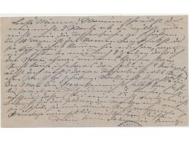 Stempel British Post Office Constantinople 20.4.97 auf Griechenland-Ganzsache 10 L. nach Deutschland, unbeanstandet, Ankunfts