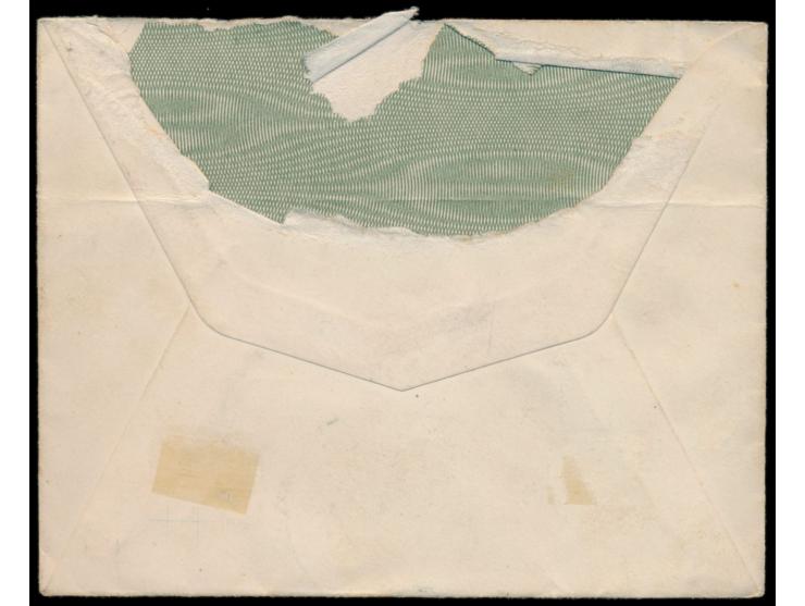 4 x 3 A. und 3 x 4 A. (Ausgabe 1905) mit 3 x 1 A. auf 24 A. (1907) mit Stempel  Bangkok 2  27.1.08 an  S.M.S. Luchs  in Bangk