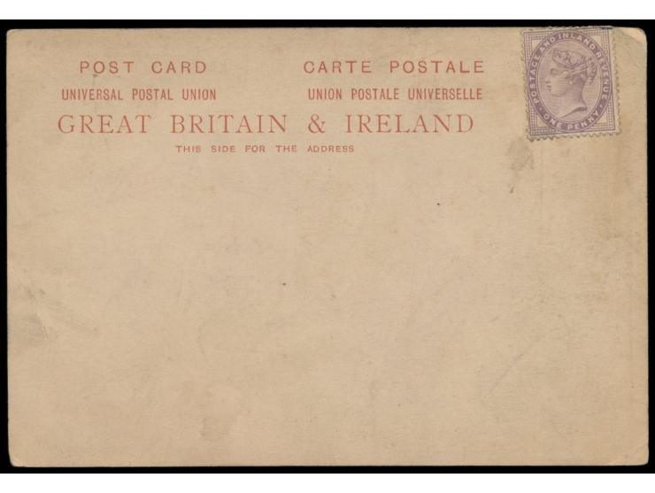 IV. Zionisten Congress London , 13. -16.8.5660 / 1900, Abb. Vertreibung aus Ägypten, Karte hat kleine Eckbüge, Randknick (2 c