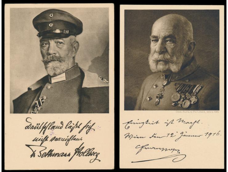 Landeskomitee vom Roten Kreuz,  grüner Wertstempel  7 1/2 Pfg. Huppsches Wappen,  Serie von 6 Ganzsachen mit Bildern von Beth