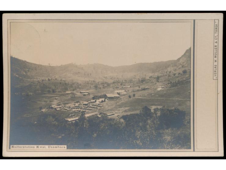 1903: 23 verschiedene Ansichtskarten aus dem Verlag &quot;W. Müller &amp; Co., Tanga&quot; mit Aufnahmen verschiedener Bevölk