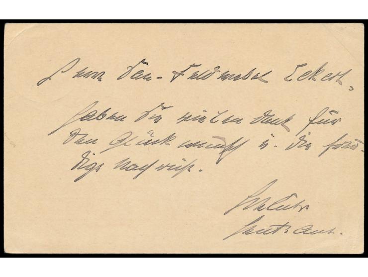 Stempel  Kondoa-Irangi  29.6.1907 auf Ganzsache 4 H. nach Mpapua, Bedarf
