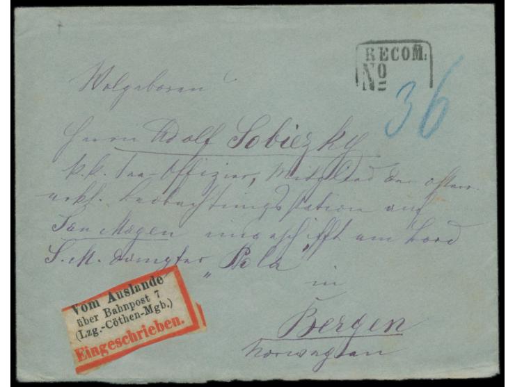 Österreichische Polarexpedition 1882 - 1883 &nbsp;anlässlich des 1. Internationalen Polarjahrs 1882 : &nbsp;2 x 10 Kr. (Ausga