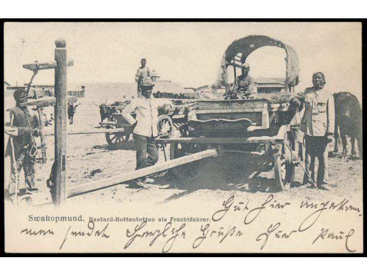 Stempel &nbsp;MSP No. 70 &nbsp;11.9.04, Dampfer Silvia (4. Transportstaffel) während der Liegezeit in Swakopmund, auf Ansicht