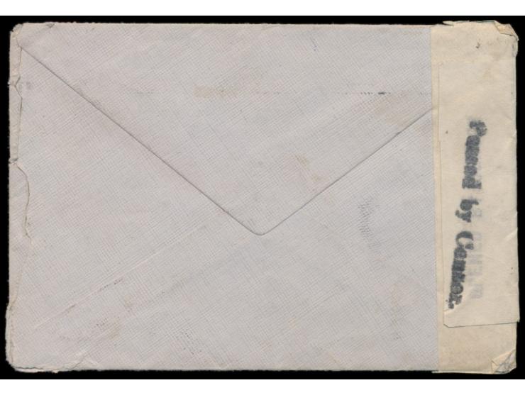 Australien 1/2 d. und 2 x 1 d. mit Stempel Sydney 29.4.15 nach Apia / Samoa, dort zweimal zensiert: Zensurverschluss "Opened 