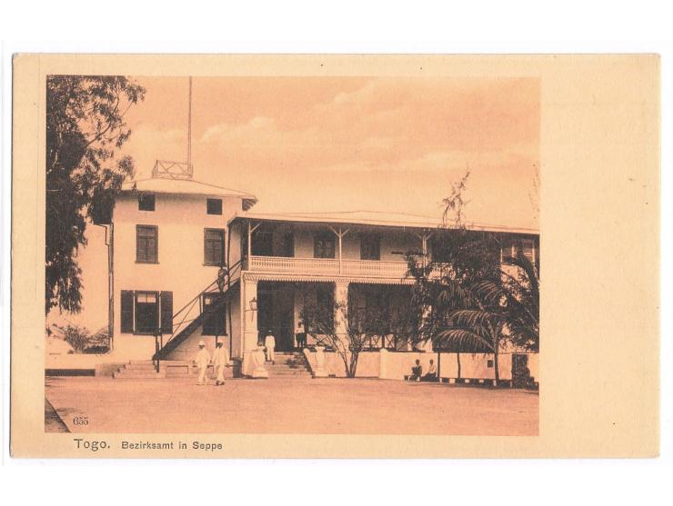 Ansichtskarte  Bezirksamt in Seppe,  Verlag Carl Müller, Altenburg, ungebraucht
Stichwort: Ansichtskarten / Reklamekarten und