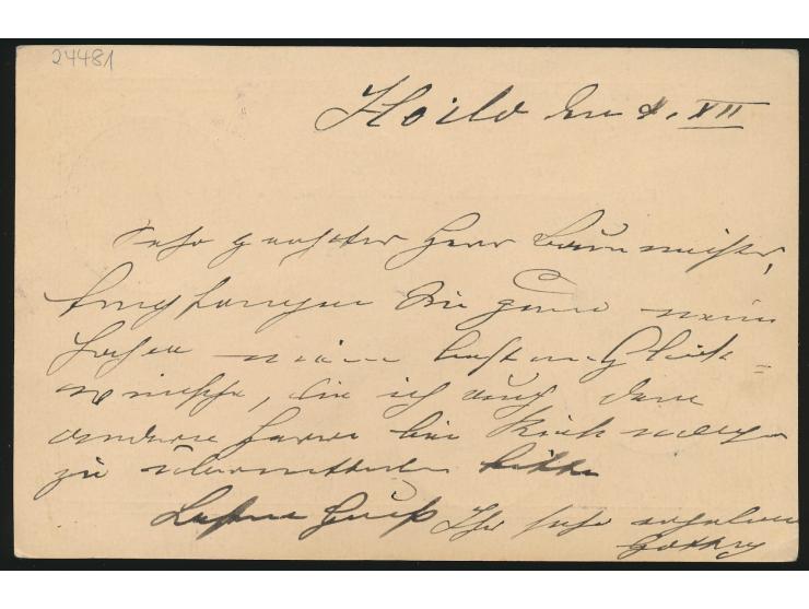 Philippinen-Krise,  Stempel  MSP No. 5  7.12.98,  S.M.S. Irene,  auf MSP-Ganzsache nach Deutschland, geschrieben in  Iloilo, 