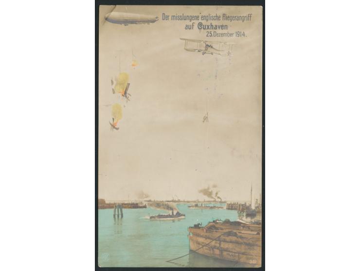 Briefstempel &nbsp;Kaiserliche Marine / T. 70 &nbsp;als alleiniger Aufgabestempel auf Ansichtskarte &quot;Der misslungene eng