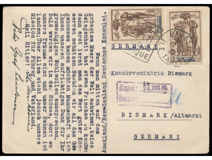 Graf Luckner, Felix Graf von, &nbsp;Kommandant des Hilfskreuzers S.M.S. Seeadler, 1881 - 1966, Fotokarte &quot;Graf Luckner m