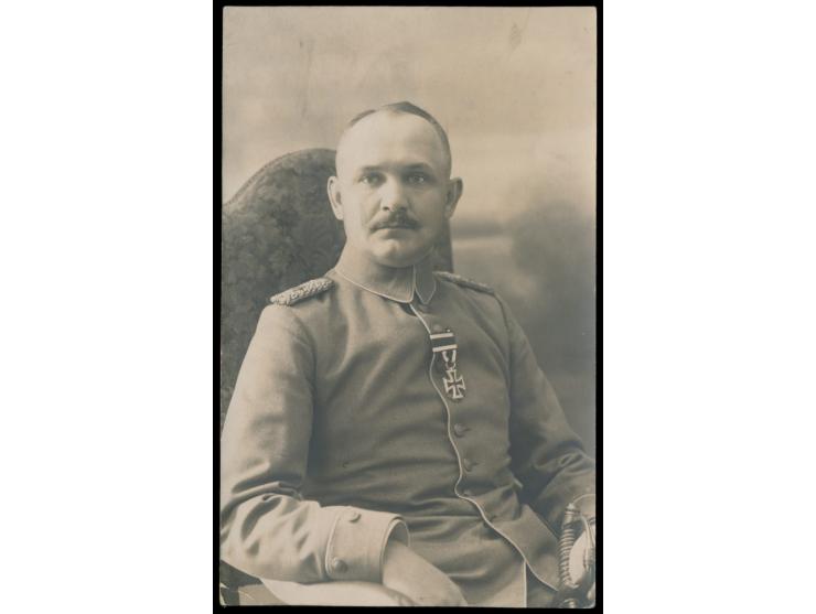 Dienstsiegel  Zentral-Polizeistelle Osten beim Oberbefehlshaber Ost / Polizei-Kommissar Tilsit  als alleiniger Aufgabestempel