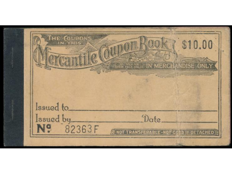 Camp Fort Lewis, Washington,  1945: kleines Konvolut von Abrechnungsunterlagen eines deutschen Gefangenen, dabei "Mercantile 