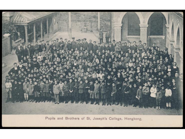 Ansichtskarte  Pupils and Brothers of St. Joseph´s College, Hongkong,  Verlag M. Sternberg, ungebraucht
Stichwort: Christlich