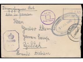 3 Briefe aus dem II. Tanganyika Internment Camp Salisbury / South Rhodesia 28.1., 18.3. und 1.7.1942 an einen Deutschen im  "