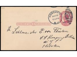 Ganzsache 2 C. Mc. Kinley mit rückseitigem &nbsp;Zudruck &quot;Cafe Bismarck&quot; &nbsp;mit Bild des ehemaligen deutschen Re