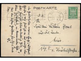 Arends, Karl Oskar  (deutscher Landschaftsmaler 1863 - 1932), handgemalte Ansichtskarte (Kreide und Tusche) als  Neujahrsgruß