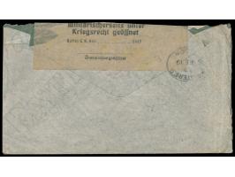 2 x 25 L. auf  Einschreibbrief  mit Stempel Athen 3.10.1916 nach England, vermutlich an Bord  S.S. Erissos  durch ein deutsch