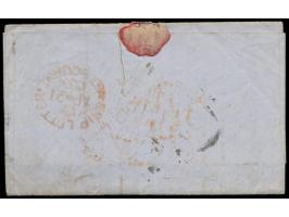 roter Stempel  Ship Letter London  7.2.53 und roter Stempel Paid 7.2.53 auf Faltbriefhülle mit Teil des Inhalts  nach Melbour