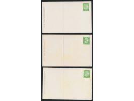 "Krieger aus alter Zeit",  Uniformen aus dem Armeemuseum, Wertstempel Huppsches Wappen 5 Pf.,  komplette ungebrauchte Serie v