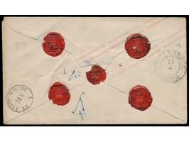 Ganzsachenumschlag 5 Sgr &nbsp;als &nbsp;Geldbrief &nbsp;nach Dresden, Inhaltsangabe "Hierin 50 Thaler Preußischer Kassensche