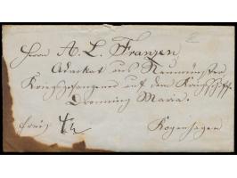 1. Schleswig-Holsteinischer Krieg 1848 bis 1951: &nbsp;Faltbrief an den deutschen Kriegsgefangenen Anton Franzen (aus Neumüns