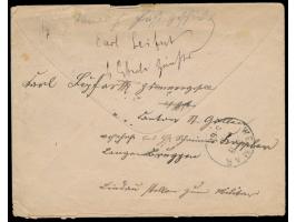 Schweiz-Ganzsachenumschlag  25 Rp. Tübli grün mit 50 Rp. Sitzende Helvetia als Einschreiben nach Deutschland, Stempel  St. Ga