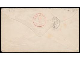 Brief (Umschlag) mit Stempel  Burtscheidt  6.7.69  nach Java,  handschriftlicher Vermerk  "P.42",  blauer Grenzübergangsstemp