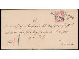 Mecklenburg-Schwerin-Z2  Malchow  / 6.2.(1874) auf Faltbrief mit 1 Gr nach Schwerin, mit Inhalt
Stichwort: Mecklenburg
Postle