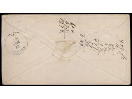1/2 Gr. und Paar 1 Gr. auf Brief  nach Libau / Russland,  weiterverwendeter Schleswig-Holstein-K2  Arnis  9.4.74, Ankunftsste