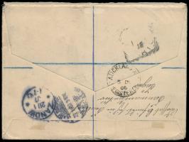 s x &nbsp;Neuseeland 8 C. &nbsp;auf Einschreibbrief von Auckland 5.12.06 nach Deutschland, handschriftlicher Registriervermer