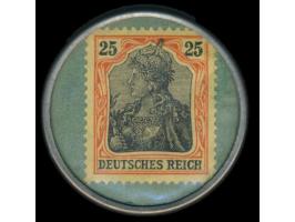 Kapselgeld:  "Opel-Automobil-Centrale Magdeburg" mit 25 Pf. Germania
Stichwort: Auto / Verkehr
Postleitzahl: 391
