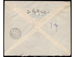 Imperiale 2 x 25 C., 50 C. und 1,75 L. auf Einschreibbrief mit Stempel  Roma 2 Ministero Finanze  23.7.36 nach Deutschland, A