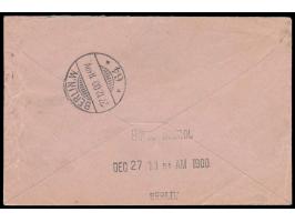 Rohrpostumschlag 30 Pf. mit Rohrpost-Stempel Berlin, C 2 27.12.00, an einen Gast des Hotel Bristol (Unter den Linden 5-6), rü