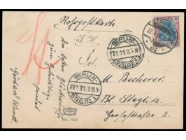 2 M. Germania &nbsp;als seltene Einzelfrankatur auf &nbsp;Rohrpostkarte, &nbsp;Stempel &nbsp;Berlin SW 61 &nbsp;27.4.21 2.30 