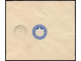 Stempel  Berlin C Kabinettspostamt  2.6.16 und entsprechender  R-Zettel mit UB a  auf Vordruckumschlag K.A. (Königliche Angel