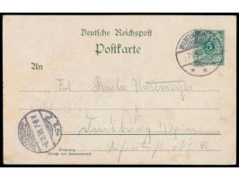 Wertstempel 5 Pf. Krone-Adler,  10 Deutsche Märchen: No. 10 - Des kleinen Hirten Glückstraum,  Dessin 45, Uhv: AGfAV, Frech E