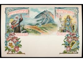 Leipzig, Riesengebirgsausstellung,  Mai 1903, 5 Pf. Germania, Frech C 25, ungebraucht
Stichwort: Märchen / Mythologie / Sagen