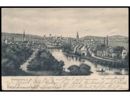 Privatganzsache 5 Pf.,  Rottenburg a. Neckar - Jubiläums-Gewerbe- u. Industrie-Ausstellung,  Frech C 67 / 09, Stempel Rottenb