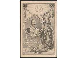 Wilhelm II 1888 - 1913,  Bild C 232/3 I, Stempel Berlin 17.6.13, nach Oberschöneweide
