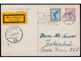 Privatganzsache &nbsp;15 Pf. Steinadler , Künstler-Kitsch-Karte &nbsp;&quot;... Liebesgrüße&quot; &nbsp;(Frau im Sessel, M.M.