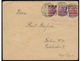 3 x Sonderstempel &nbsp;Görlitz Sozialdemokr. Parteitag &nbsp;22.9.21 und L3 &quot;Hauptausschuß für den Parteitag der S.P.D.