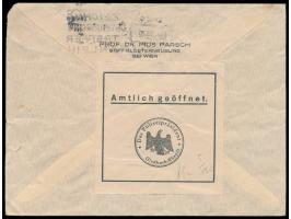 Brief mit Absendereindruck "Prof. Dr.  Pius Parsch , Stift Klosterneuburg bei Wien" (bedeutender österr. Theologe), Frankatur