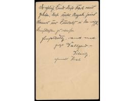 LZ 20, Heeres-Luftschiff Z V: &nbsp;Ganzsache 5 Pfg. als &nbsp;&nbsp;Zeppelin - Abwurfkarte, &nbsp;handschriftlich &nbsp;&quo