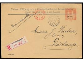 seltener Absenderfreistempel Modell Hasler mit  Wertrahmen mit Wappen und Krone  und Maschinen-Nr. 113 (einzige Maschine), We