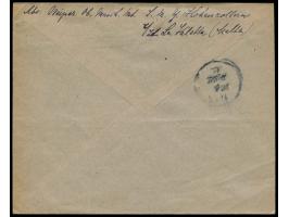 Stempel  Kais. Deutsche Marine-Schiffspost No. 32  11.4.04,  S.M.Y. Hohenzollern  (Kaiserliche Yacht) während der Mittelmeer-