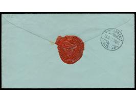 25 C. auf Brief mit Stempel  Tanger  6.3.00 nach Dresden, vorderseitig Absendereindruck  Consular Service, U.S.A.,  rückseiti