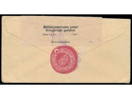 Feldpostbrief mit kompletten Inhalt, geschrieben  in Damaskus  am 21.7.1916, nach Gotha, vorderseitig Briefstempel S. B. / Fe